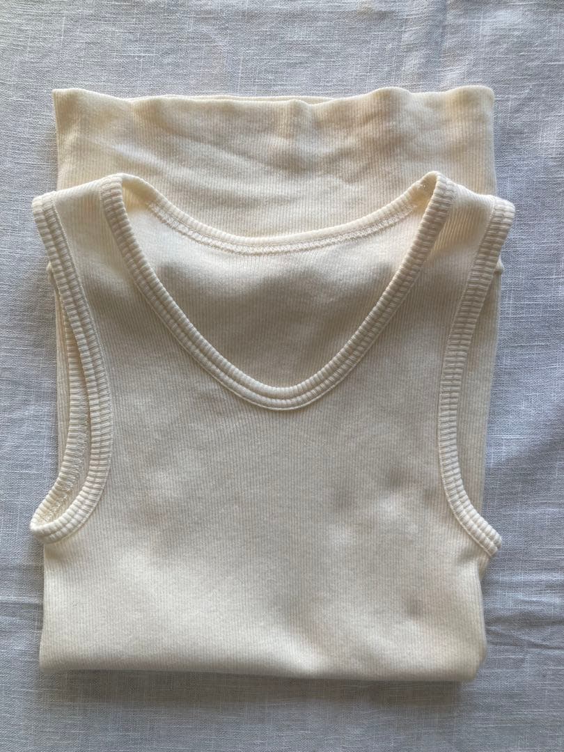 tamaki niime ソデナシ テッパン white 玉木新雌