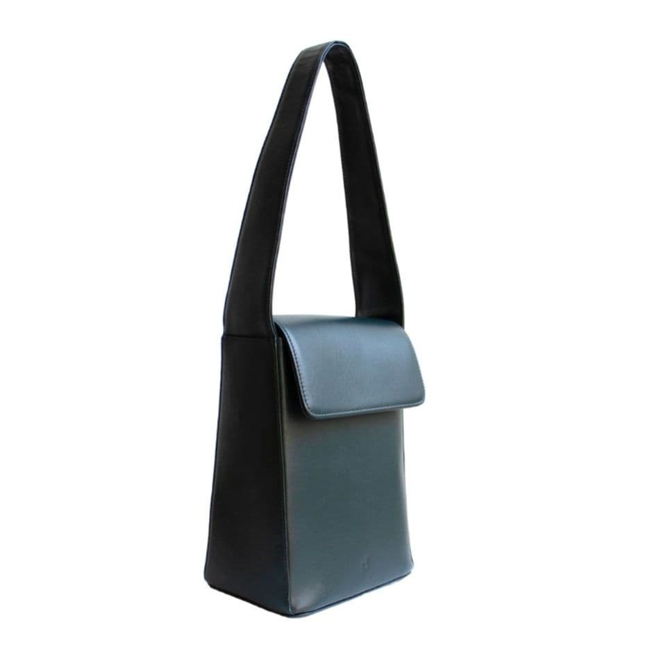 【本日掲載終了】yol small bag / dark green バッグ