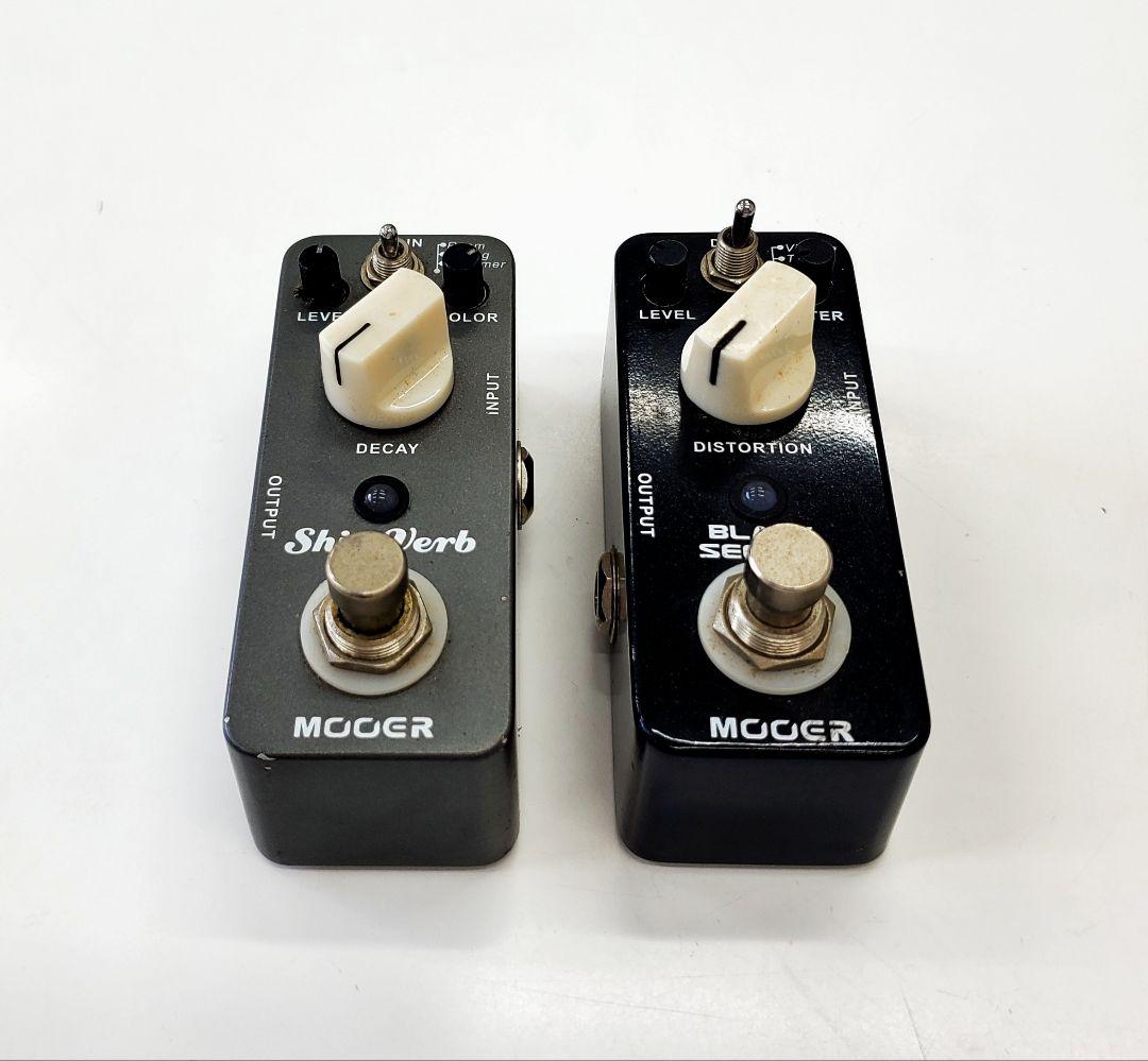 Mooer Black Secret + Shimverb パッチケーブル付