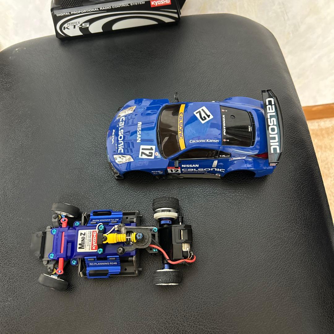 京商ラジコンミニッツモンスターマッドフォース　NISSANカルソニック