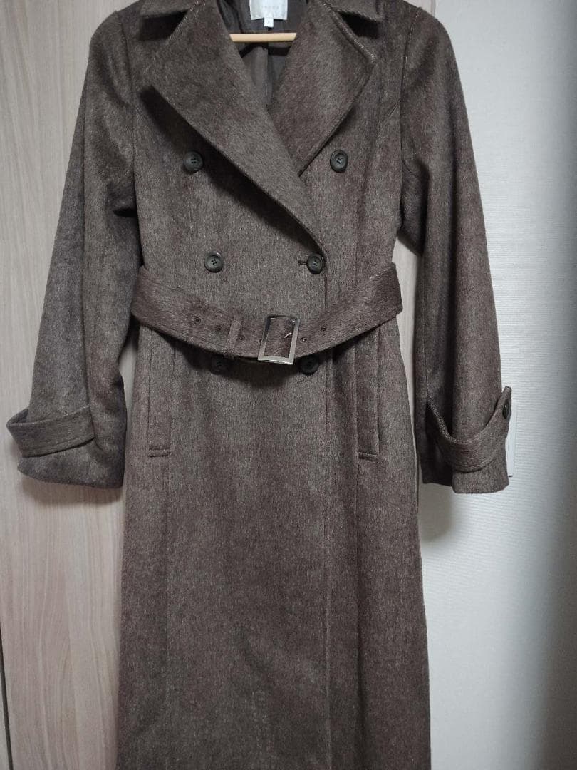 rienda 25AW ダブルカラーシェイプドチェスターコート