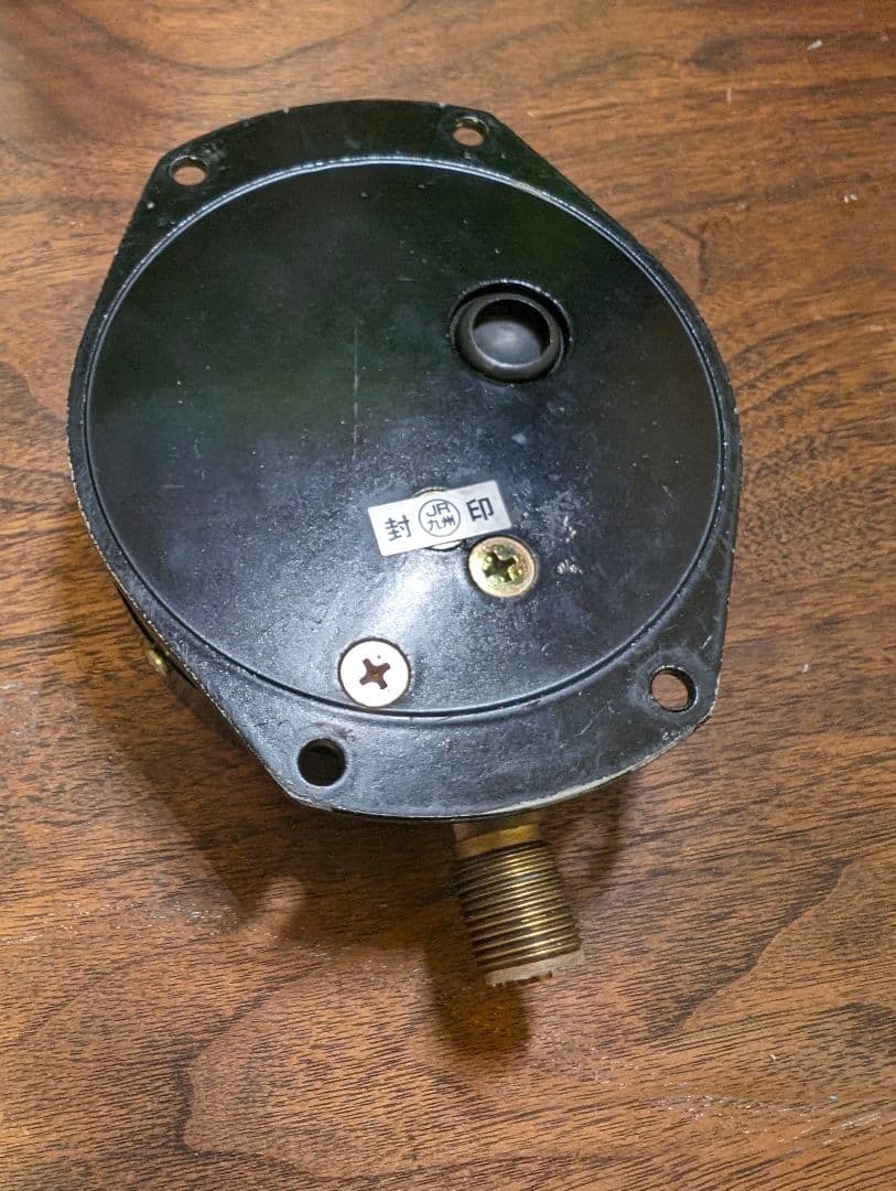 ★鉄道部品★希少　JR九州の車両で実際に使われていた圧力計