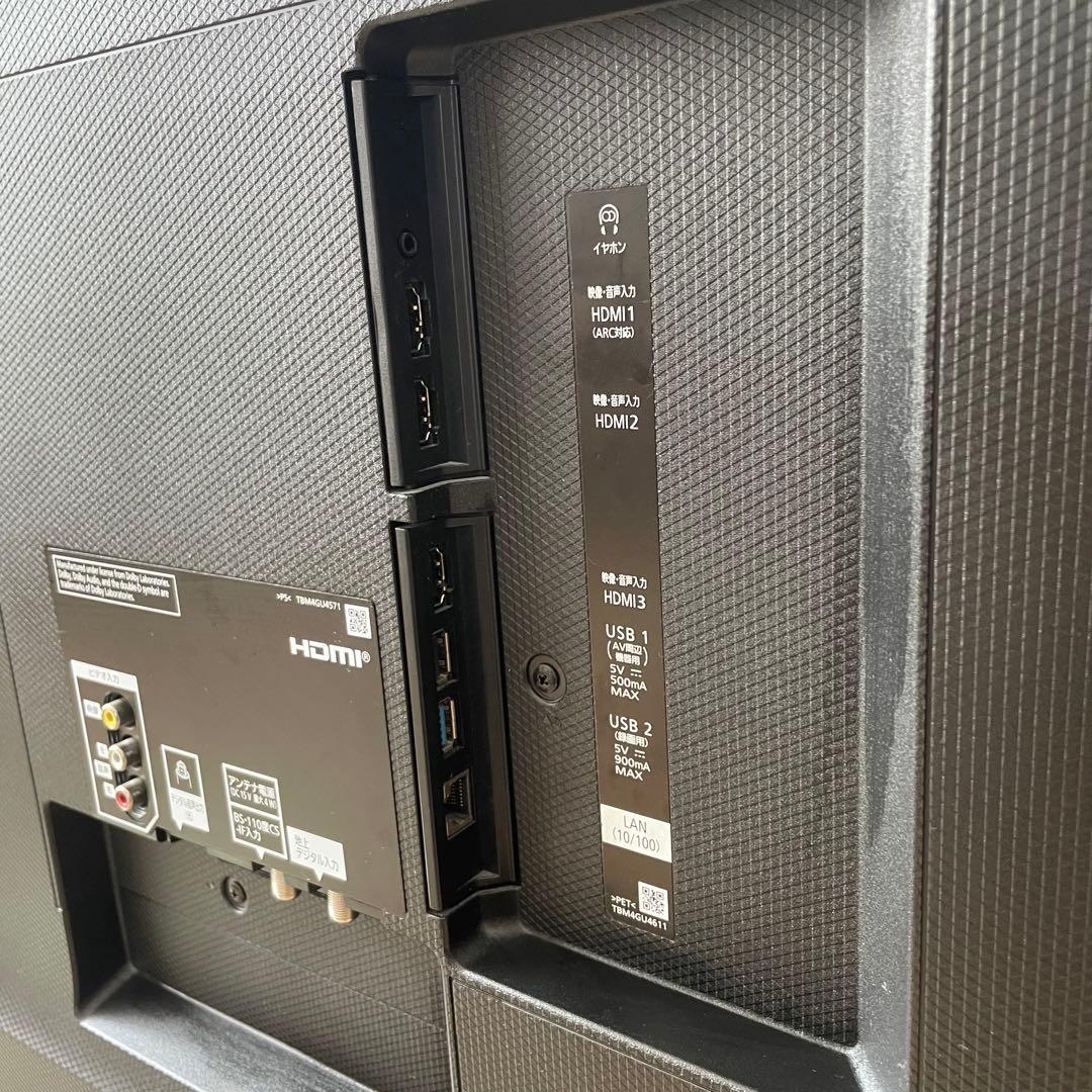 パナソニック 49V型 4K液晶 テレビ VIERA TH-49GX755 パナソニック