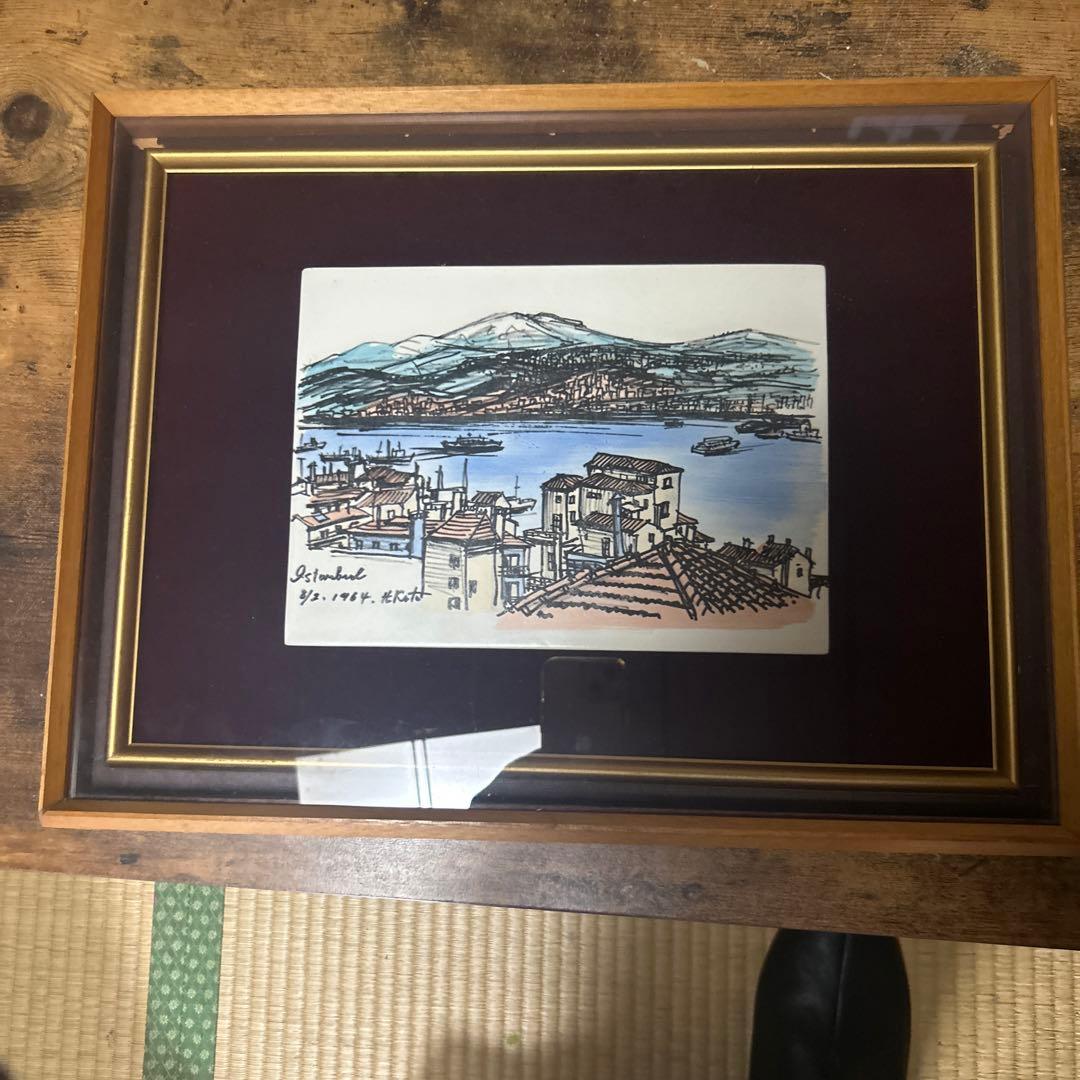 人間国宝 加藤土師萌さんの作品 イスタンブールスケッチ4号