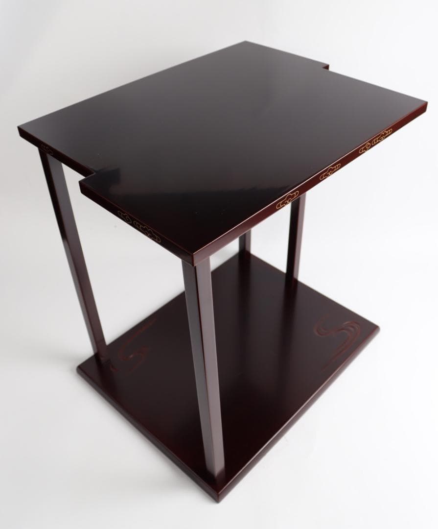 茶道具 鵬雲斎好 山雲棚 川瀬表完 共箱 棚 茶だな