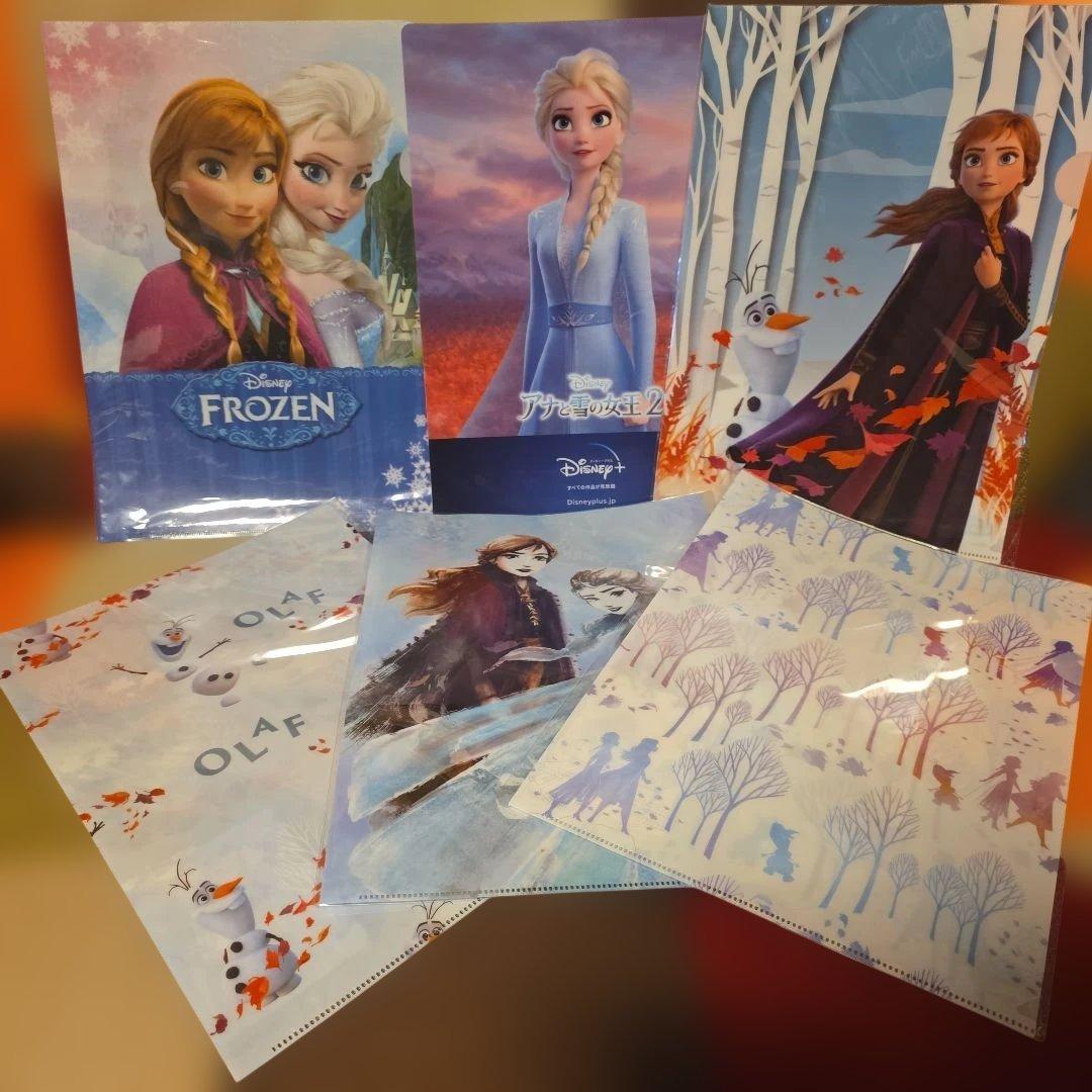 アナと雪の女王 クリアファイル 6枚セット - メルカリ