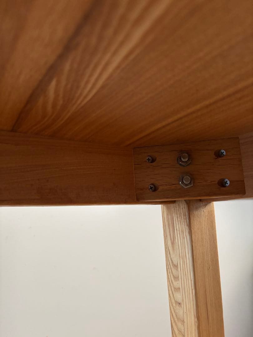 無印良品　ダイニングテーブル　タモ材　140×80×72㎝