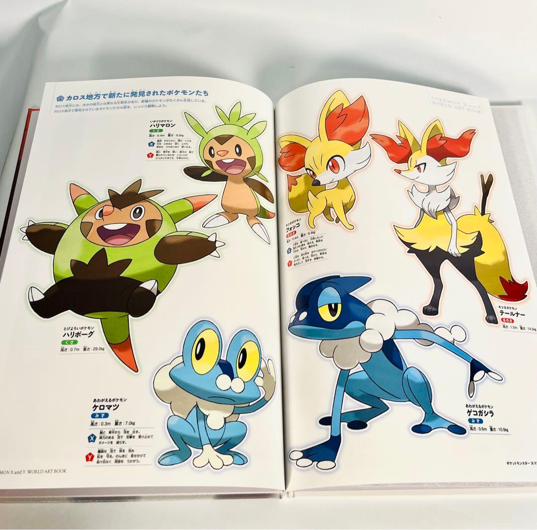 ポケットモンスターXYワールドアートブック - メルカリ