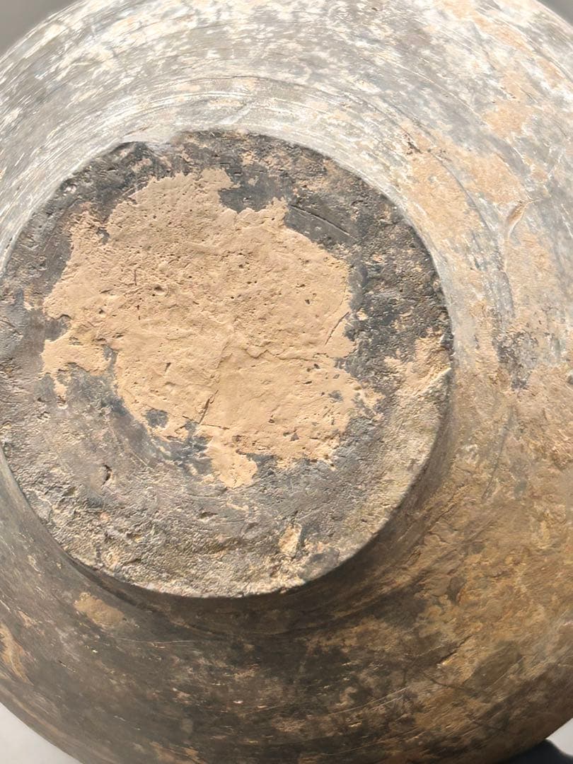 美術品　唐加彩陶瓶　骨董品　陶芸　花瓶　土器　長頸壺　李朝　花瓶　徳利　出土