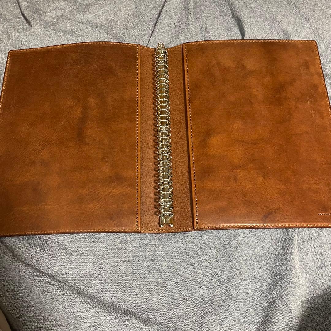 新品】 ルーズリーフ a4 本革 - メルカリ