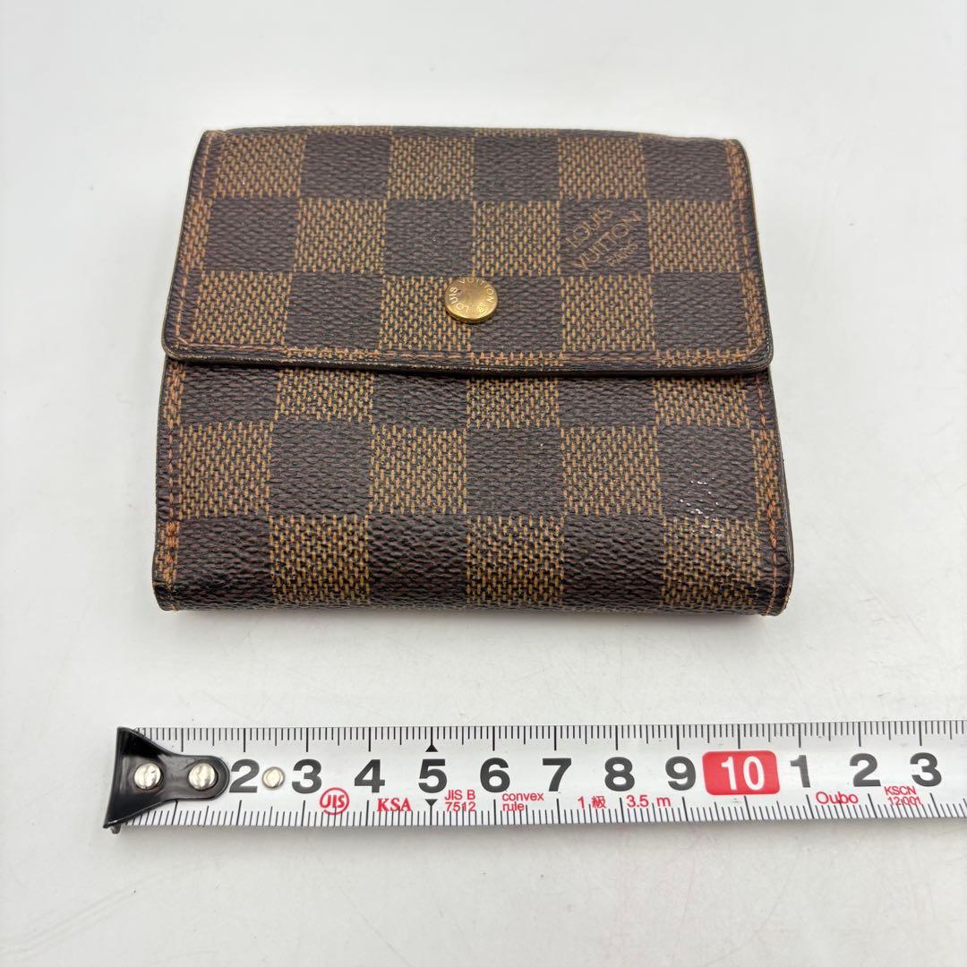 ルイヴィトン ポルト フォイユ エリーズ ダミエ 折り財布0906-S6791t