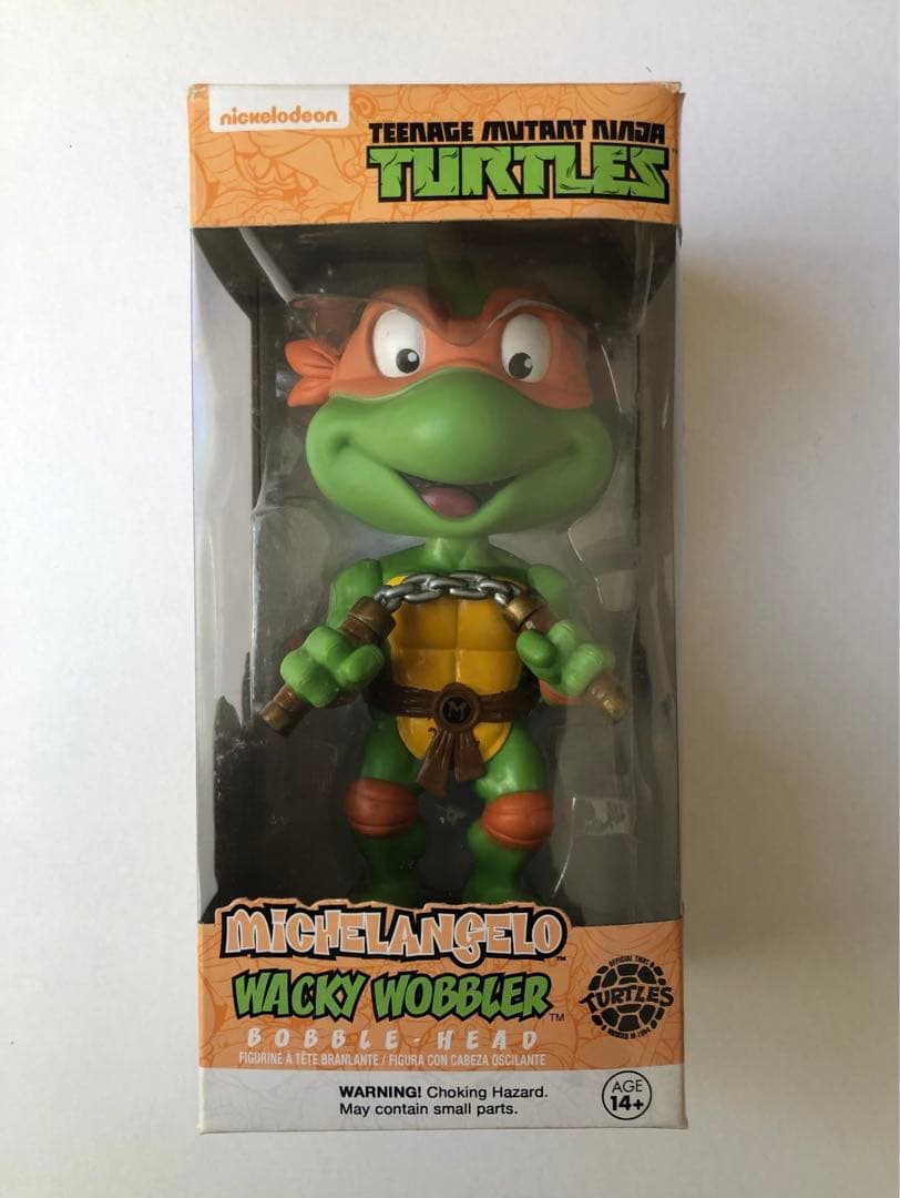ミュータントニンジャタートルズワッキーワブラーバブルヘッド
