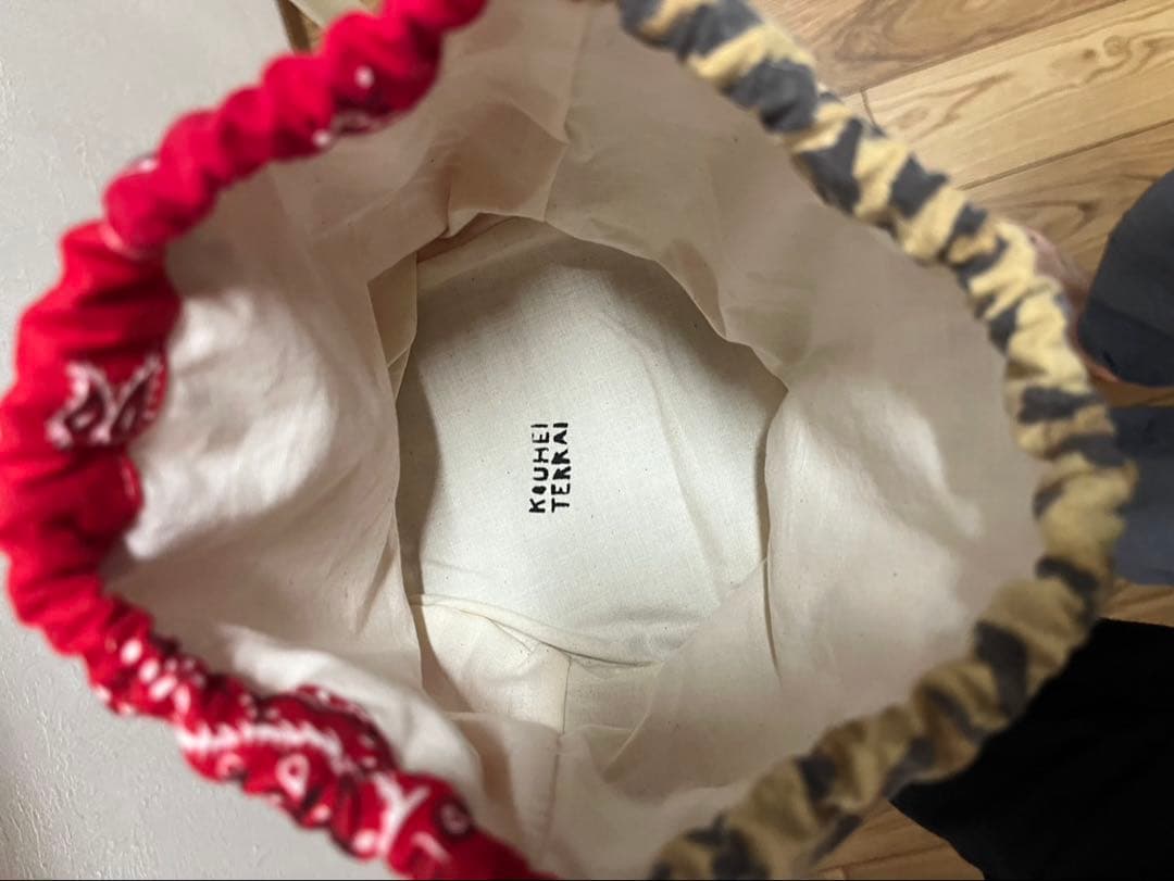 KOUHEI TERRAI Vintage Bandanna 巾着