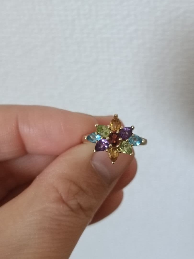 10K CID マルチカラー　フラワーリング　10K