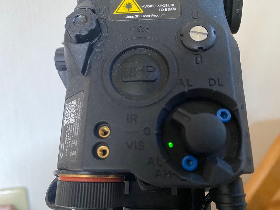 PEQ15LA-5 UHP フラッシュライト 同時点灯&IR M4 20mm