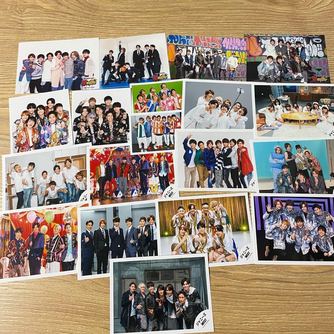 WEST. 公式写真 19枚セット まとめ売り ましかくフォト ミニフォト