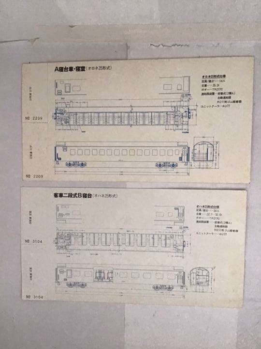 鉄道ファン必見　ブルートレインの揃った写真と記念入場券見本2枚