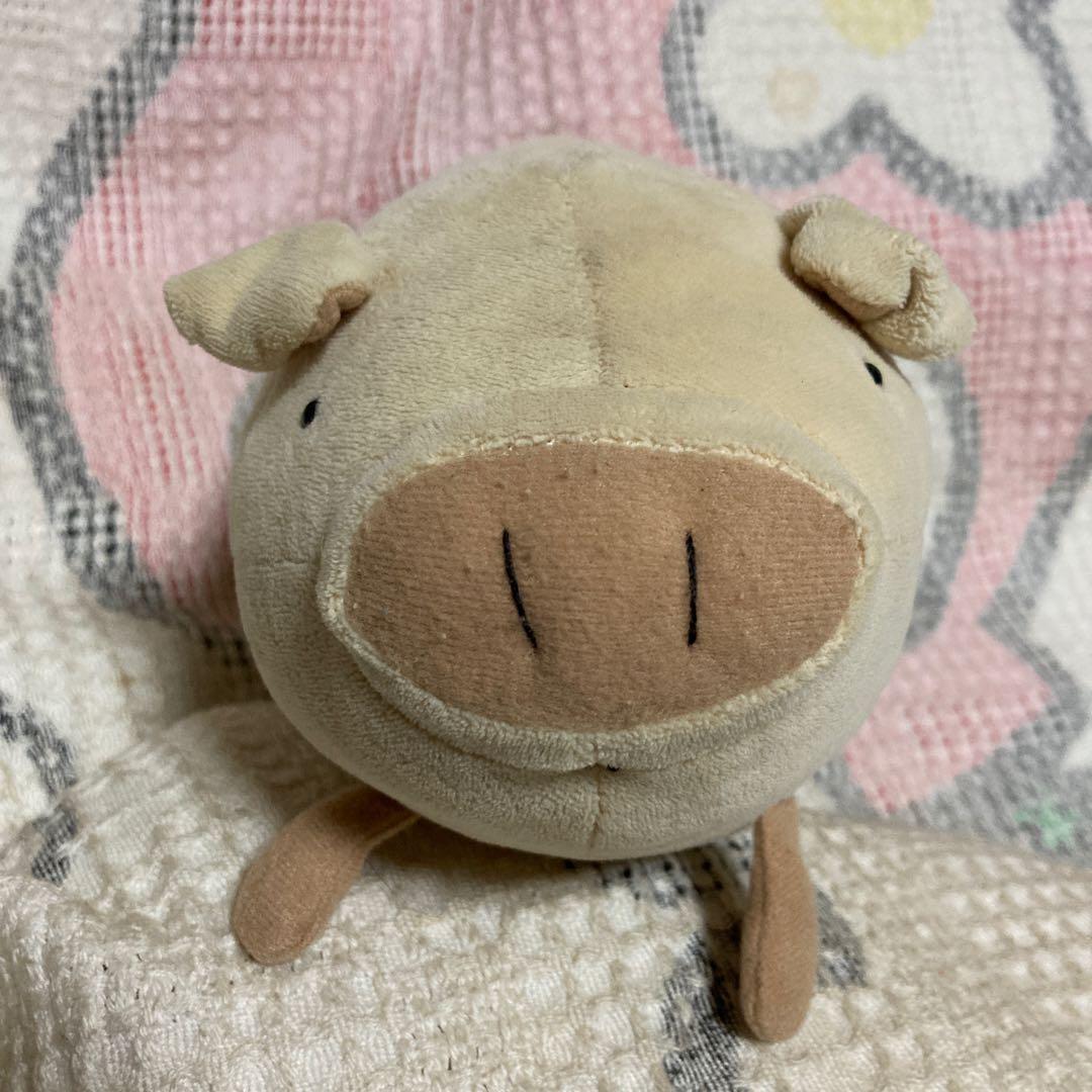 モンスイユ　ブタ＆イヌ　ぬいぐるみ　中古品　バラ売り不可