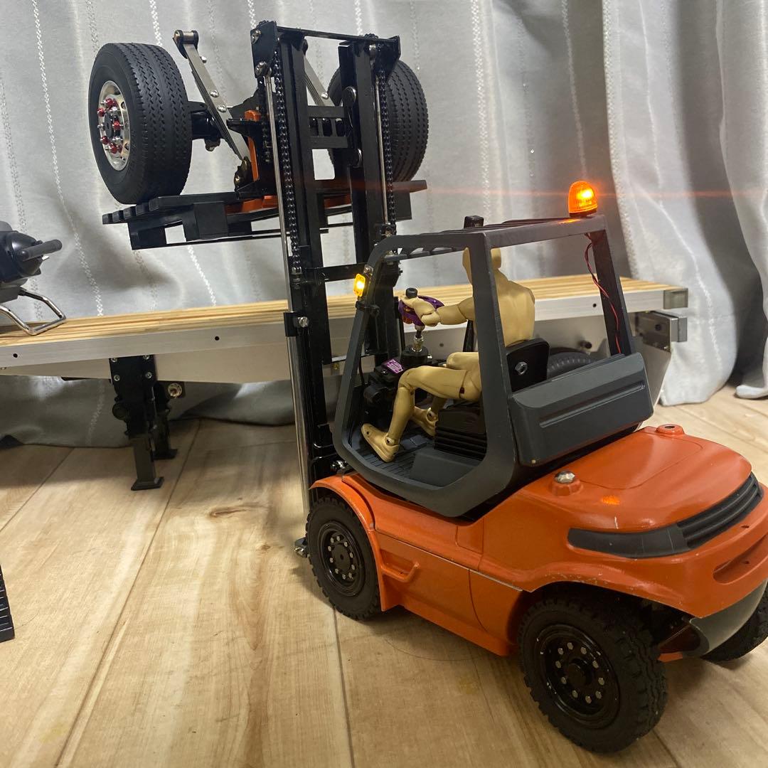 Lesu 1/14 RC油圧フォークリフト