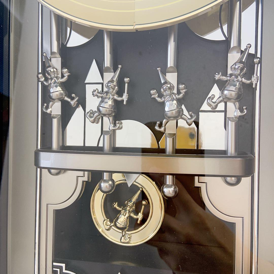 【希少】RHYTHM 壁掛けからくり時計 4MJ849RH リズム時計