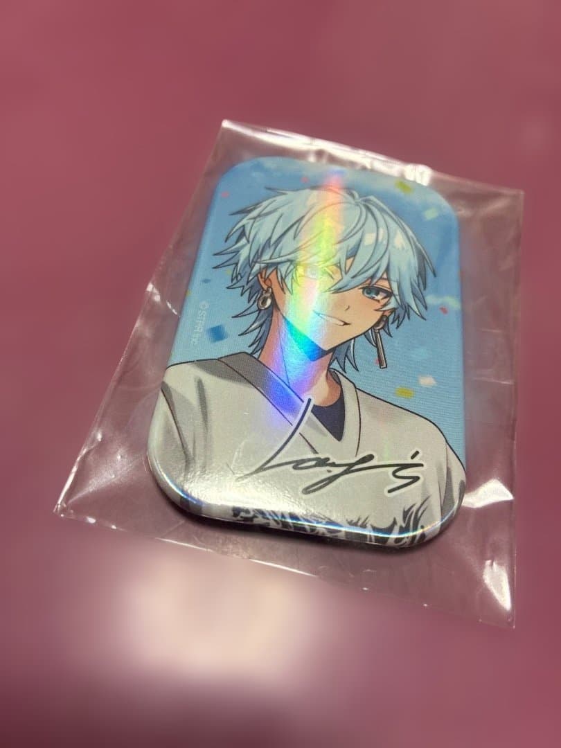 らぴす めておら 複製サイン入りスクエア缶バッジ - メルカリ