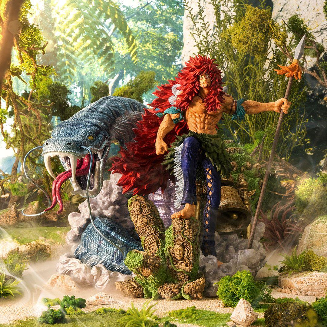 一番くじワンピース造形王シャンドラの戦士カルガラ A賞ブラシ彩色