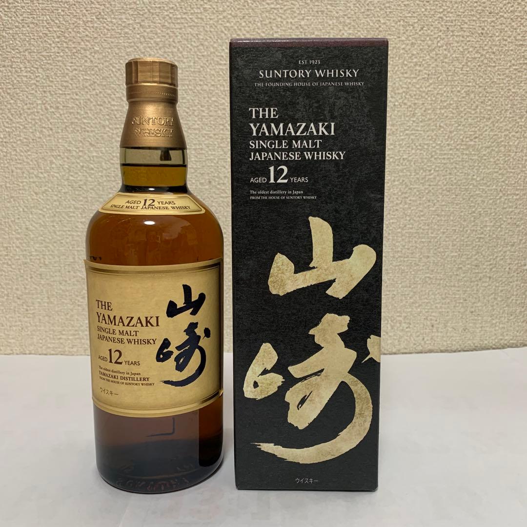 サントリーウイスキー　山崎12年　カートン付き　新品 お一人様3本まで】サントリー ウイスキー 山崎 12年【カートン入り