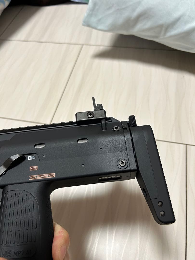 マルイ ガスガン mp7a ブラック