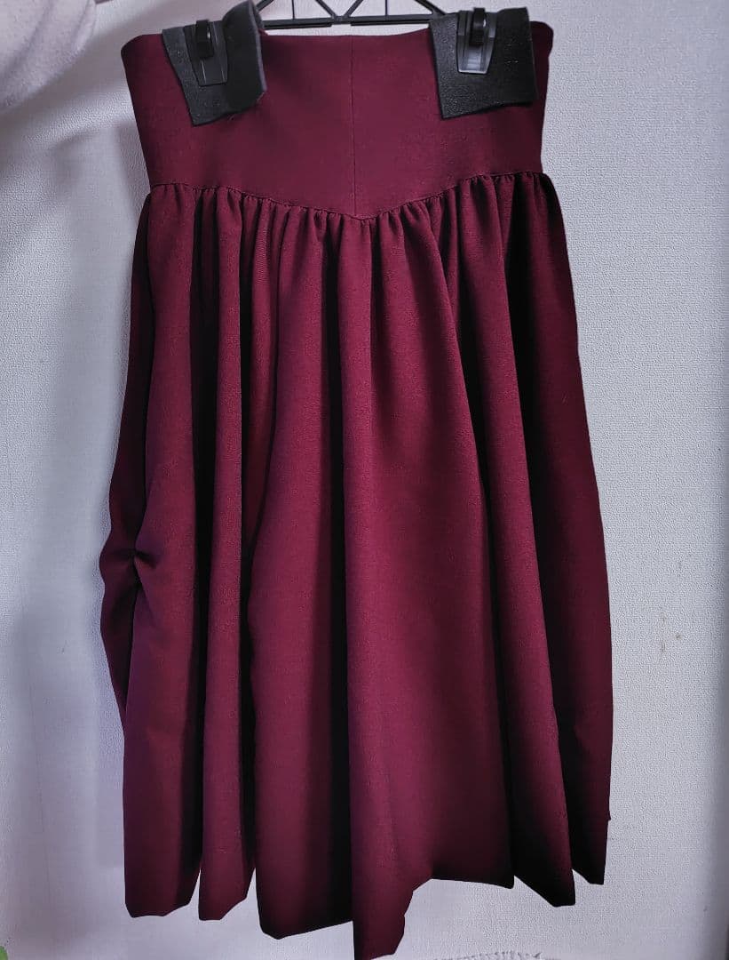 NO.S PROJECT 二次元と運命が交差するスカート ボルドー Lサイズ