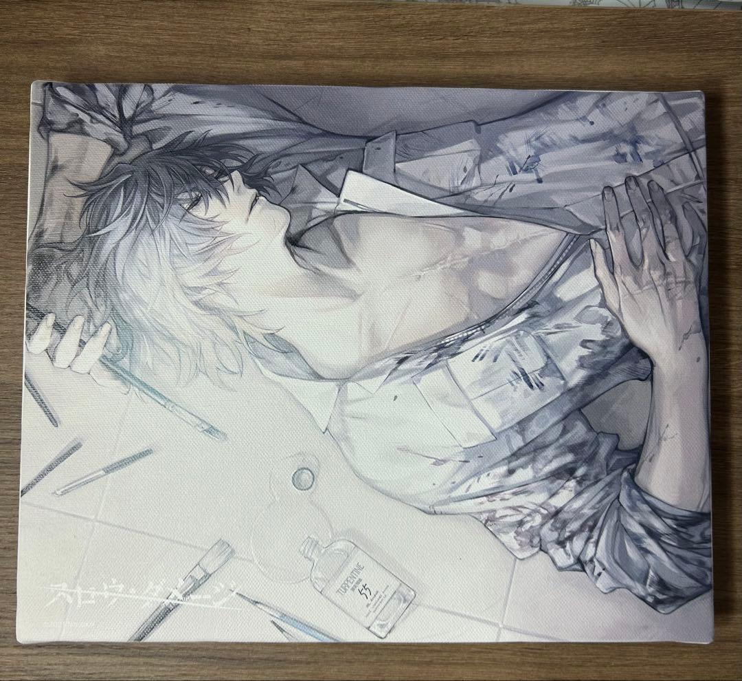 スロダメ スロウダメージ オフィシャルアートワークス 特典 キャンバス