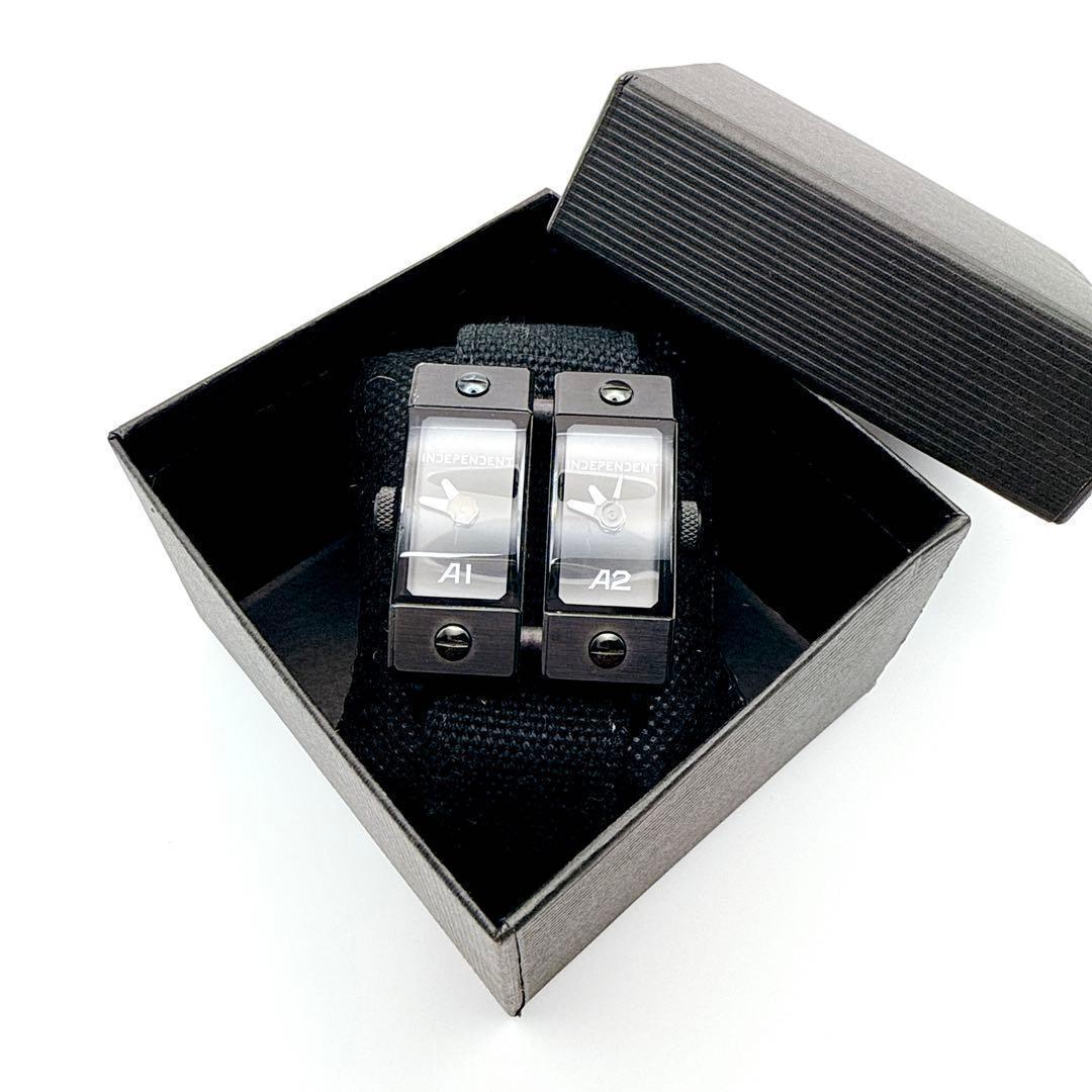 稼働品✨ CITIZEN インディペンデント デュアルタイム ツインディスプレイ