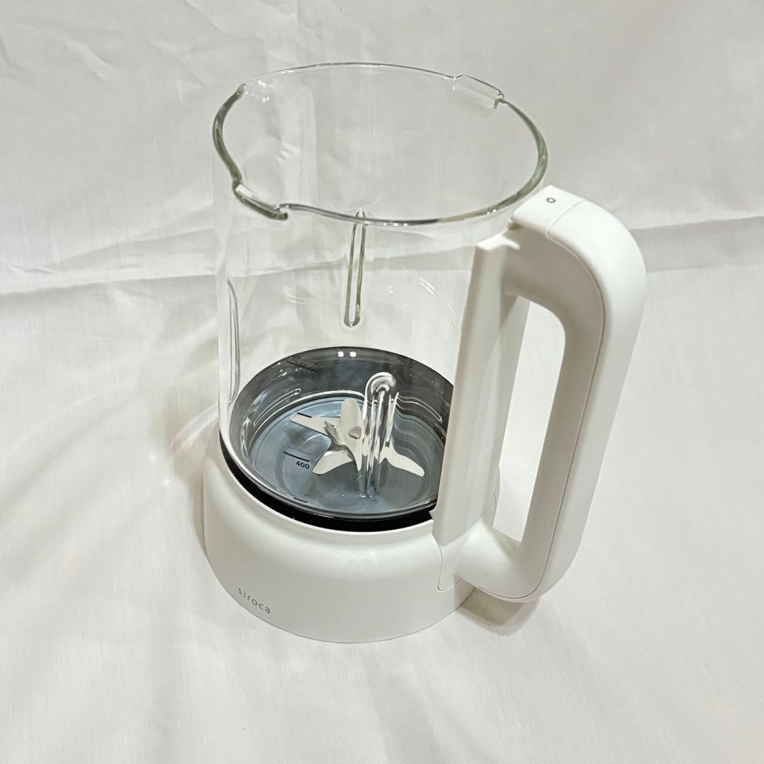 シロカ SM-S151 ヒーター機能付きブレンダー ホワイト