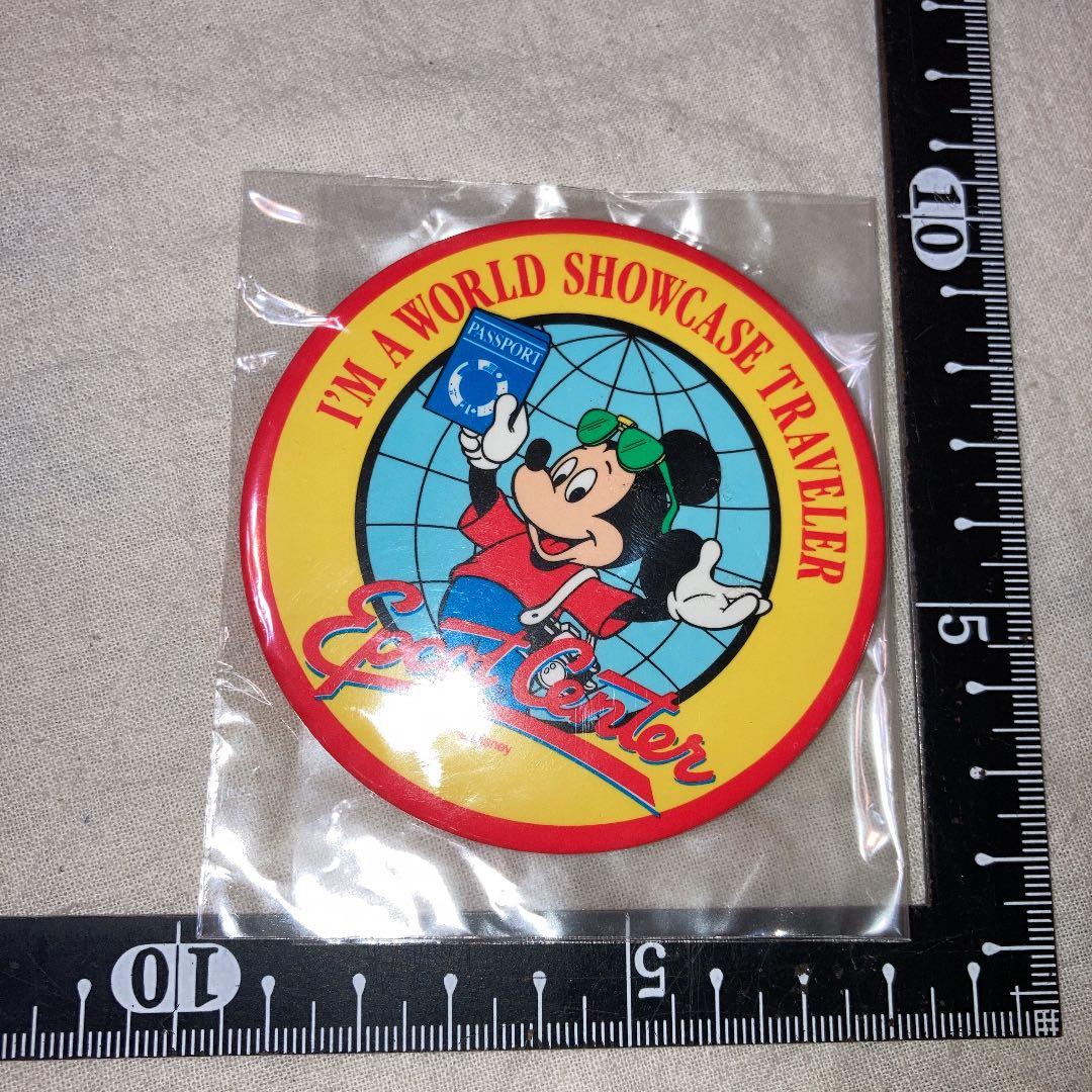 バッジ　海外　ディズニー　USA Epcot center エプコット　レア