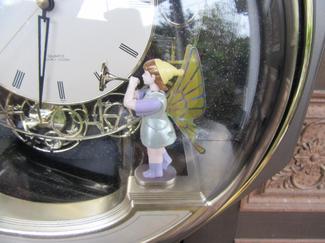 d*3様 リズム時計 1992年　43cmドーム型特大からくり時計　日本製　 4