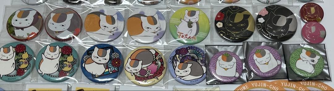 夏目友人帳10周年うつせみに結ぶ缶バッジ49点