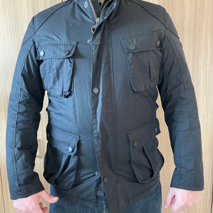 Barbour (バブアー)ライダースジャケット ブラック