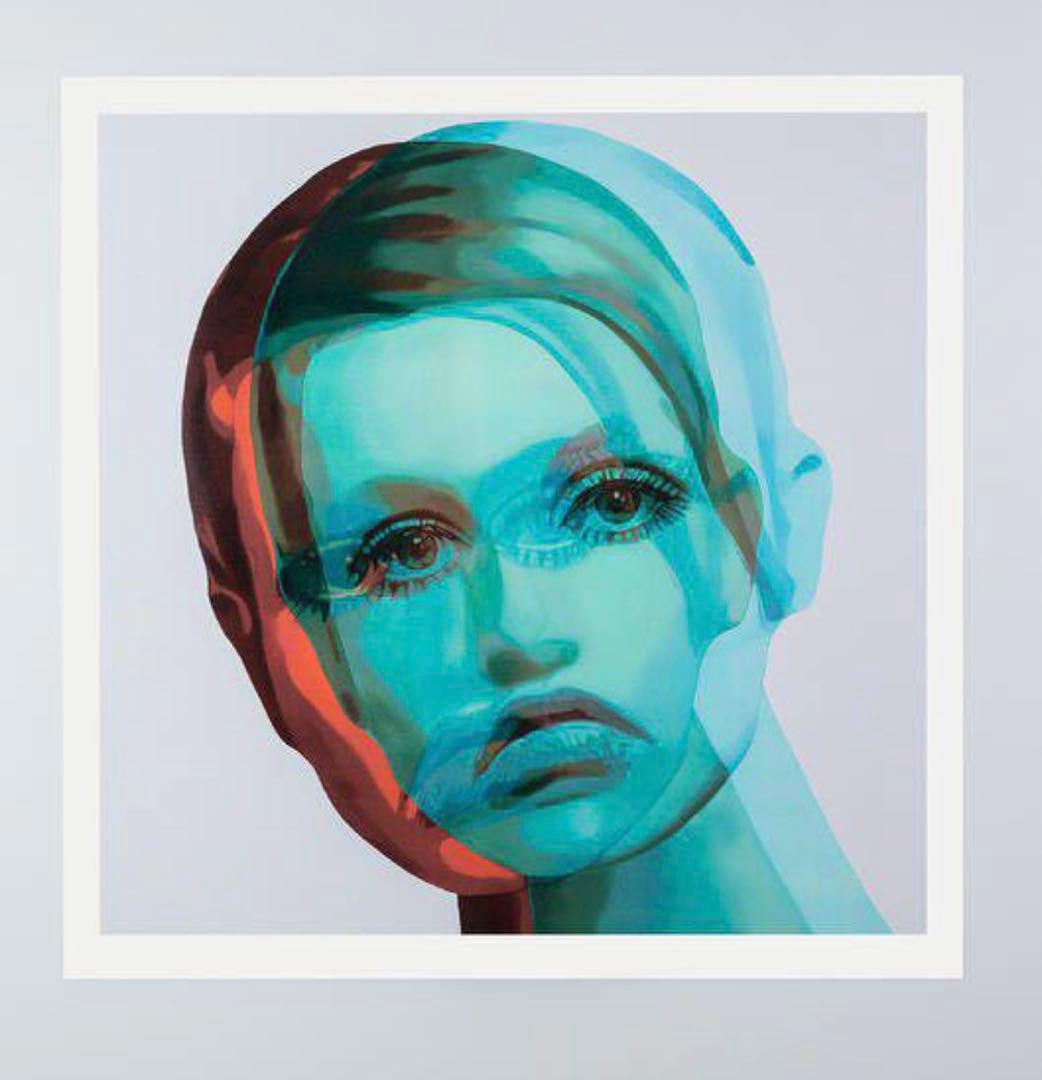 n*e様 葉山禎治 サイン入り シルクスクリーン DOUBLE TWIGGY E