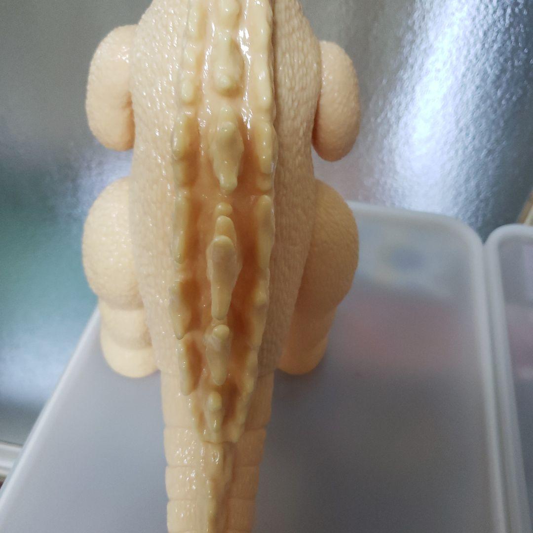マルサン ソフビ ゴジラ 約30cm 可動式 肌色-お買い上げ