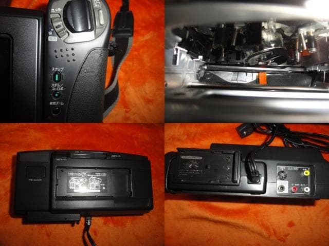 録・再・ダビングOK◇SHARP Hi8ビデオカメラ VL-HL50