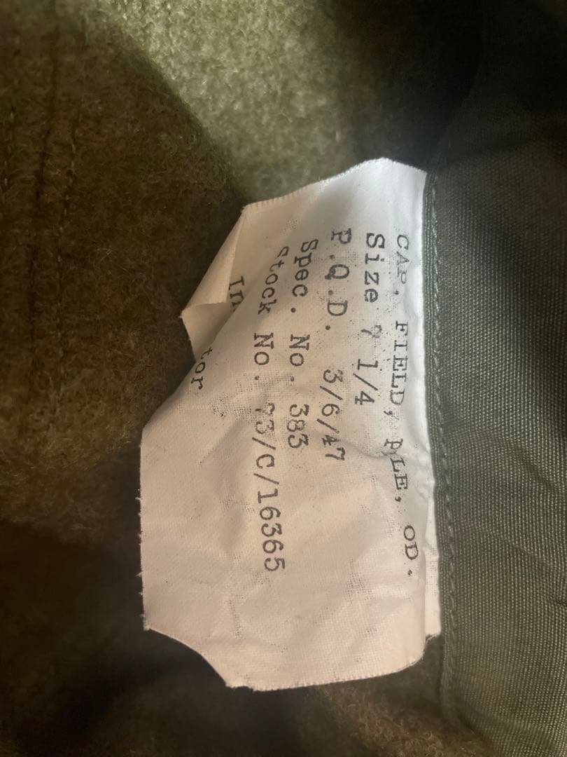 CAP FIELD PILE 米軍 フィールドパイルキャップ 未使用 サバゲー