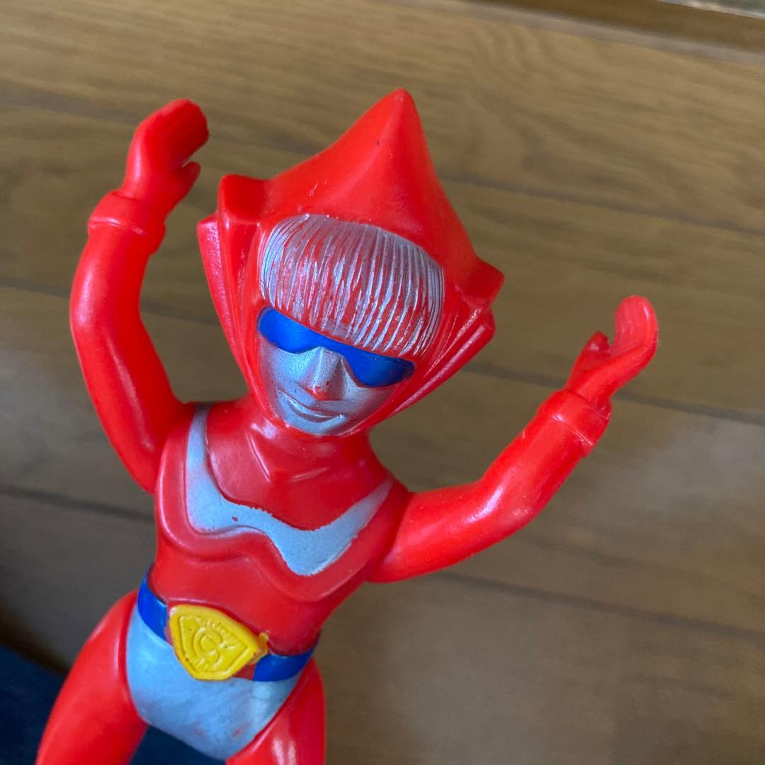 ゴッドマン ソフビ 1970年代当時物