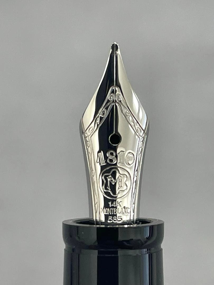 未使用】MONTBLANCモンブラン 万年筆 ボエム M ノワールオニキス