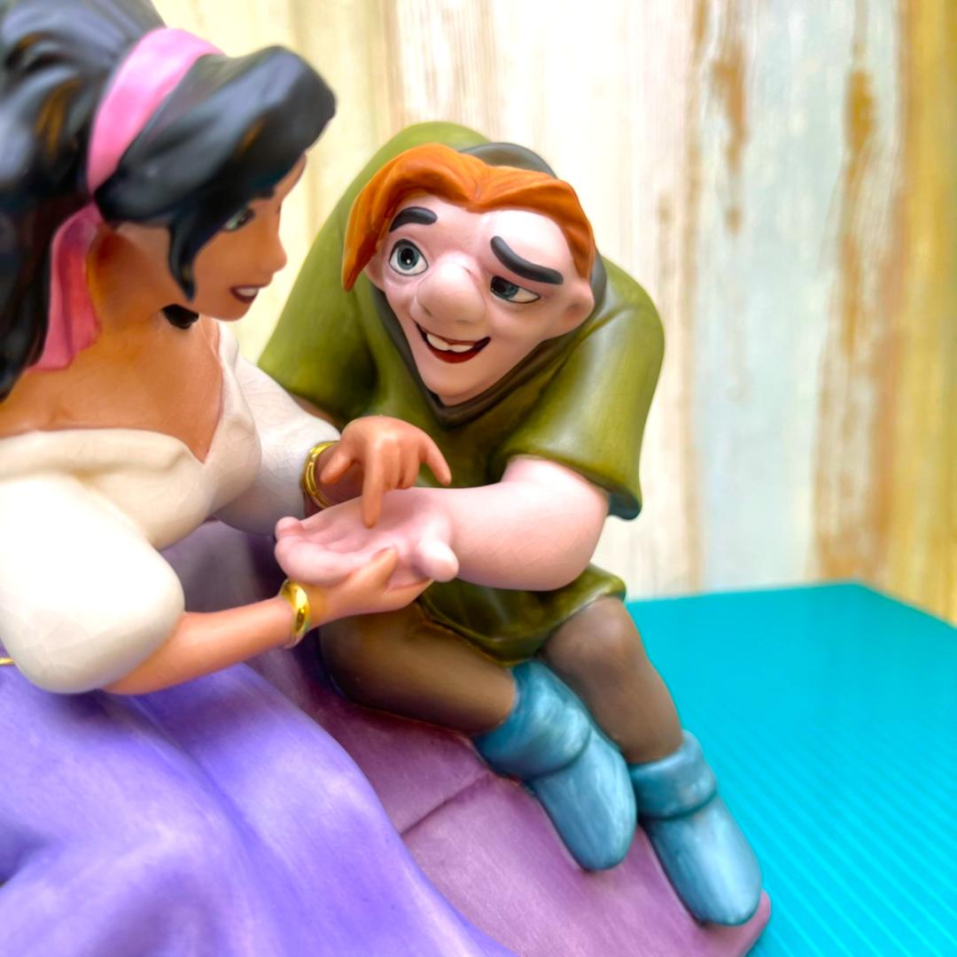 定価3万円 ★WDCC ノートルダムの鐘 カジモド エスメラルダ フィギュア