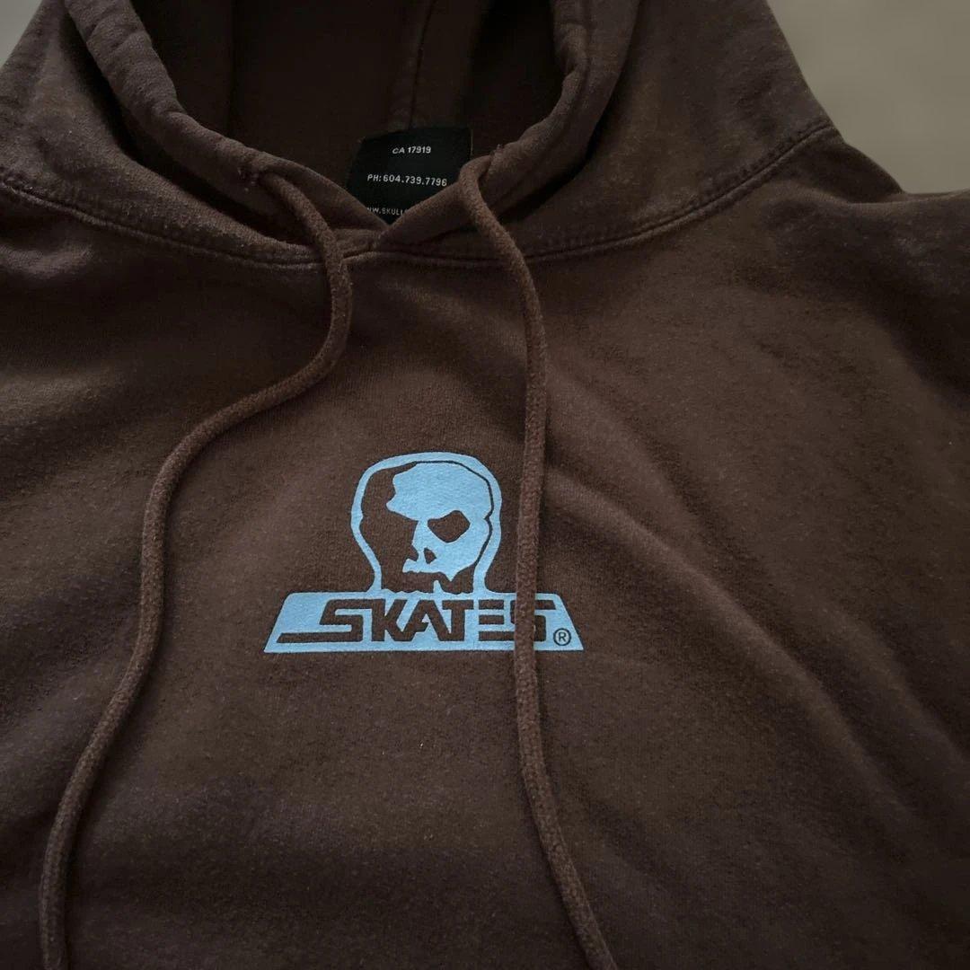 サイズXL 限定カラー フード skull skates