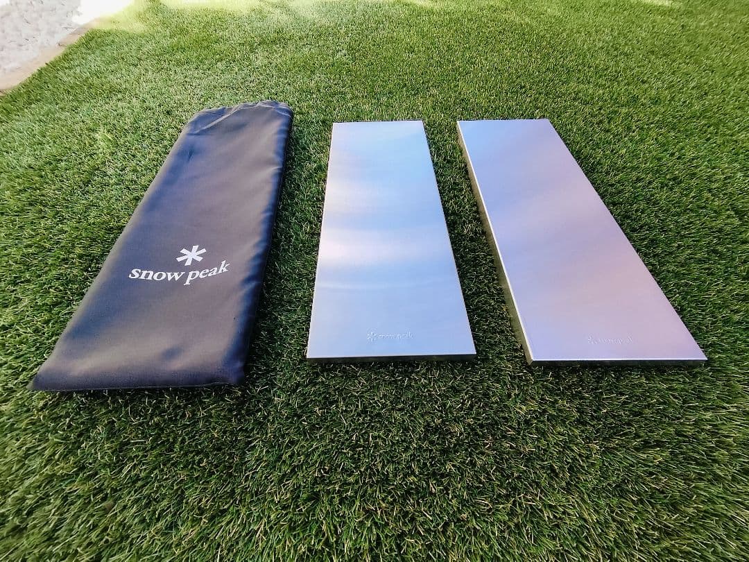 ☆希少☆snow peak IGT ステンレストレー 2枚セット ケース付