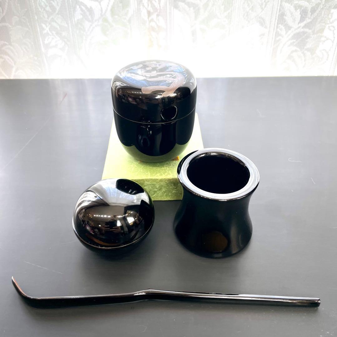 新品・訳ありセール❣️ 希少 琉球漆器 棗・茶杓・香合・太鼓 ¥40,045→