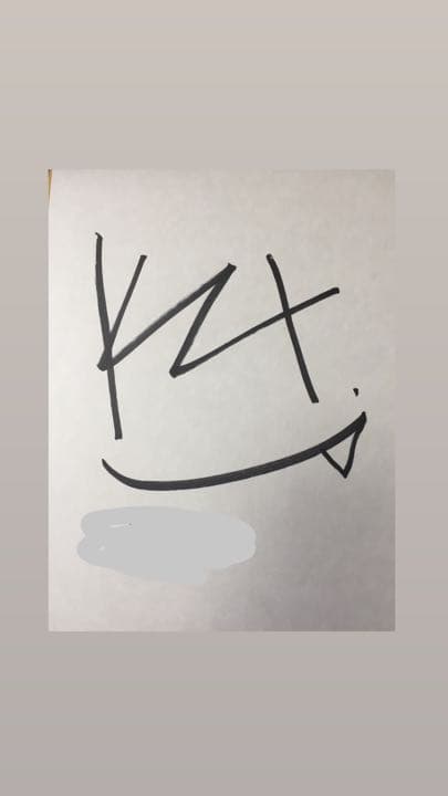 最終値下げ] にじさんじ 葛葉 直筆サイン色紙 名前有り