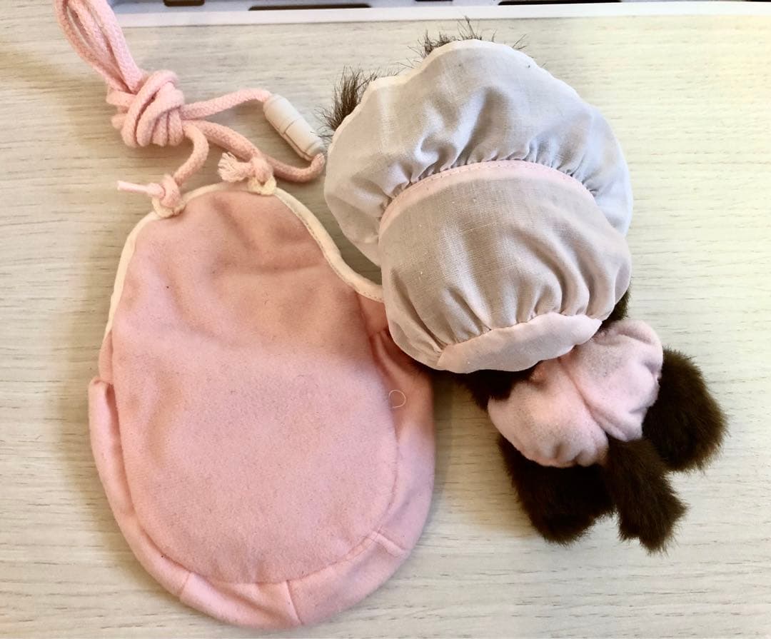 ベビチッチ　希少？　女の子ぬいぐるみ5体ベッド、ホルダーセット　在庫ラスト