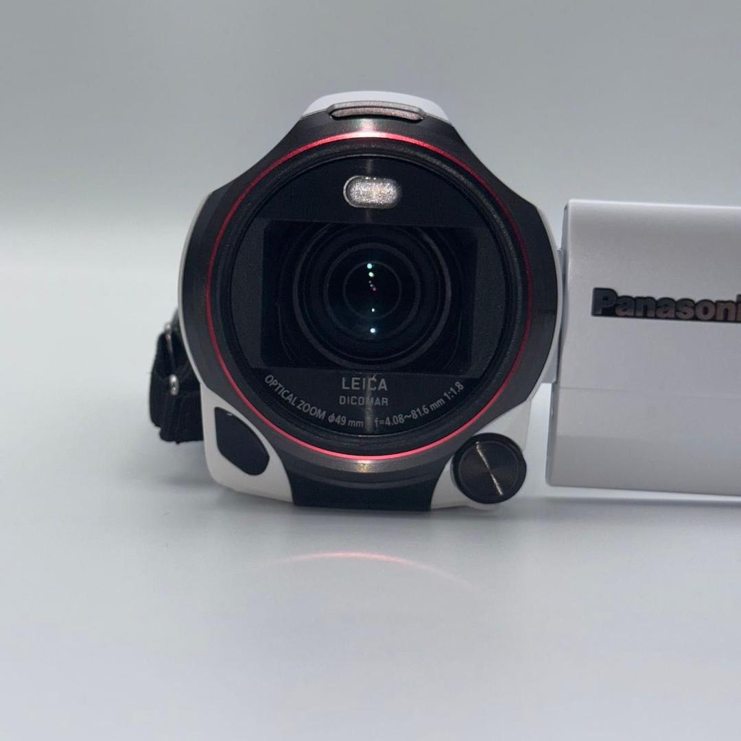 【美品】Panasonic HC-VX985M ホワイト　4Kビデオカメラ