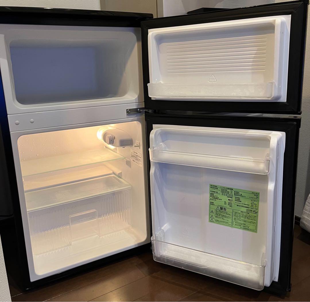 アイリスオーヤマ　単身用冷蔵庫 IRSD-9B-B 90L